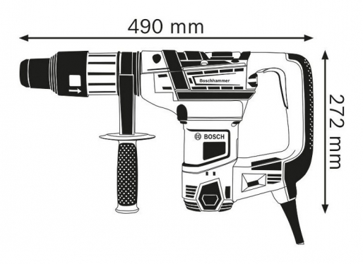 MÁY KHOAN BÚA GBH 5-40 D