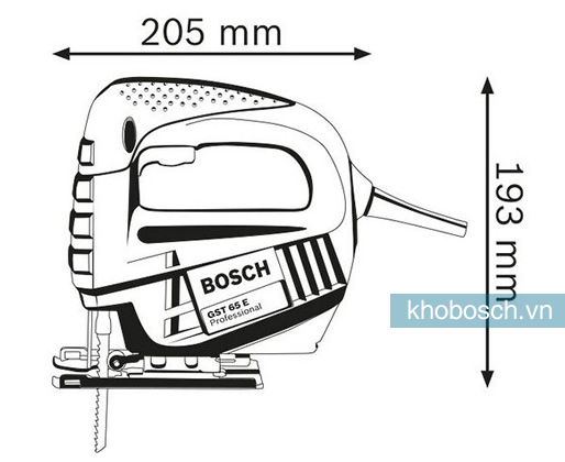 Bosch GST 65 E Professional