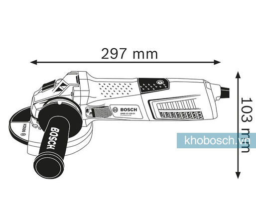 Bosch GWS 13-125 CI Professional